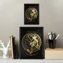 Load image into Gallery viewer, Sora stained glass print