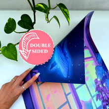 Load image into Gallery viewer, Poster retrowave, lo-fi, double sided