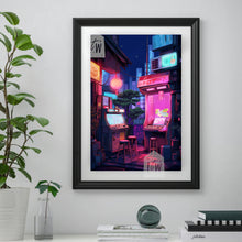 Load image into Gallery viewer, Poster retrowave, lo-fi, double sided
