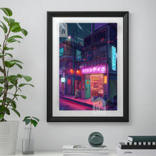 Load image into Gallery viewer, Poster retrowave, lo-fi, double sided