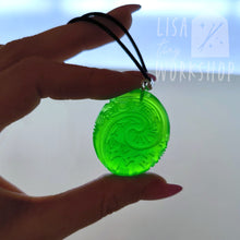 Load image into Gallery viewer, Vaiana Necklace Crystal Heart of the sea