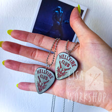 Load image into Gallery viewer, Eddie Munson Stranger Thing 4 Plectrum, gift for fan polaroid
