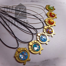 Load image into Gallery viewer, Inazuma Characters Vision Charm Necklace
