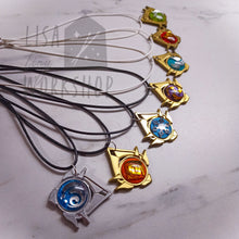 Load image into Gallery viewer, Snezhnaya Characters Vision Charm Necklace
