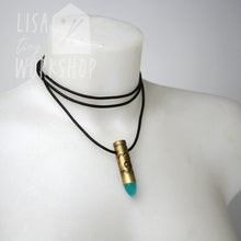 Load image into Gallery viewer, Jinx Bullet Fluo Cosplay Necklace
