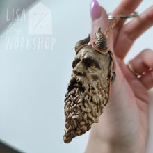 Load image into Gallery viewer, Mimir Kratos GOW Pendant
